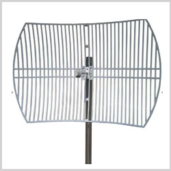 746-806 MHz Grid Parabolic Antenna 15 dBi, die-cast