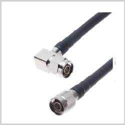 N Male to N Male Right Angle ,10 feet LMR400 Jumper