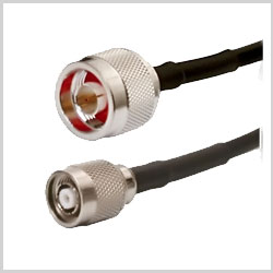 RP-TNC Plug to N Male ,low loss 240 series Jumper 2 feet