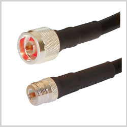 N Male to N Female ,LMR400 Jumper 10 feet