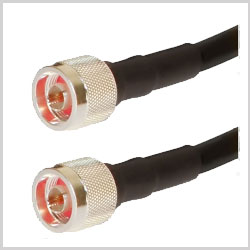 N-Male to N-Male , 20 feet 195-Series Jumper