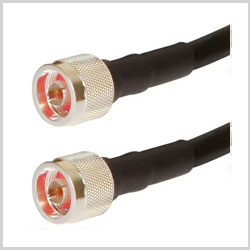 N Male to N Male ,low loss 240 series Jumper 4 feet