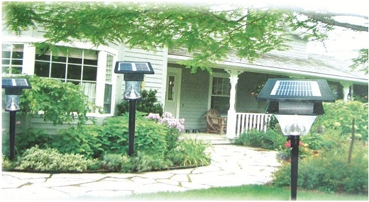 SOLAR GARDEN ILLUMINATING SYSTEM