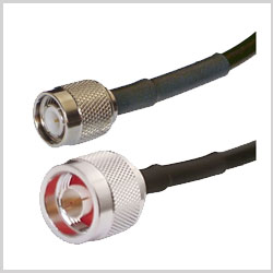 TNC Male to N Male , 4 feet 195-Series Jumper