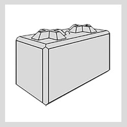 Keyed Lock Block Concrete Units