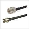 RP-BNC Plug to N Female , 10 feet 195-Series Jumper