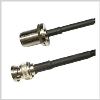 RP-BNC Plug to N Female Bulkhead , 10 feet 195-Series Jumper